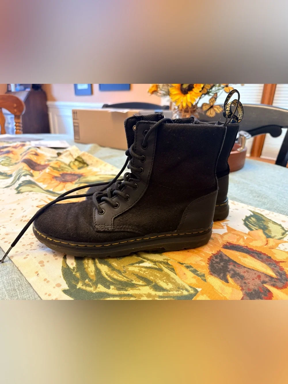 Dr. Martens Combs Boot - Little Kid / Big Kid - Black
